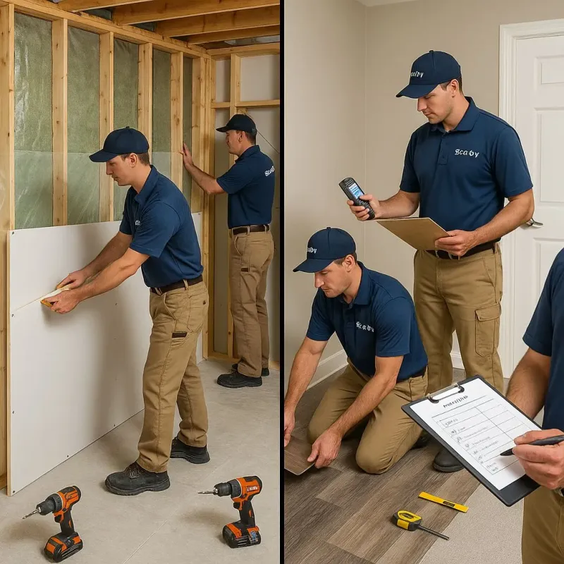 Repairs and Reconstruction process in Bennsville, MD